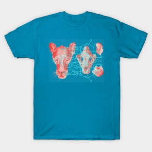 Sacred Lion Geometry T-Shirt